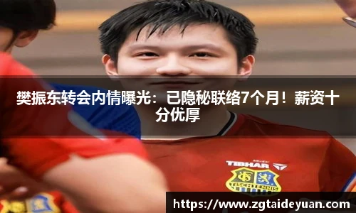 樊振东转会内情曝光：已隐秘联络7个月！薪资十分优厚